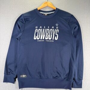 Dallas Cowboys Combine Training‎ NFL Crewneck Sweatshirt Mens Medium